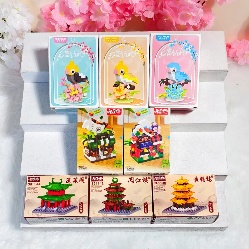 [New Arrival+10% Extra] Micro Building Block Blind Bag - Open in live