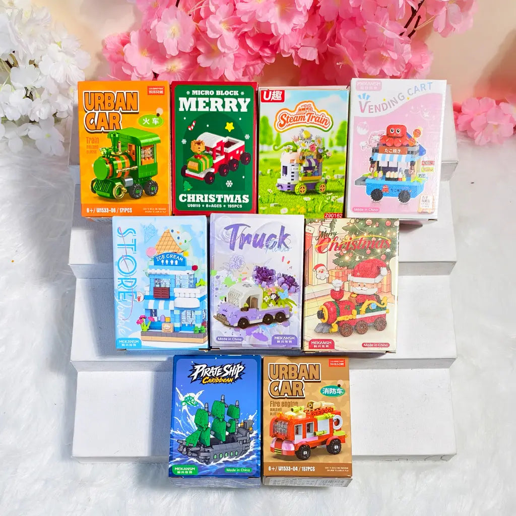 [New Arrival+10% Extra] Micro Building Block Blind Bag - Open in live