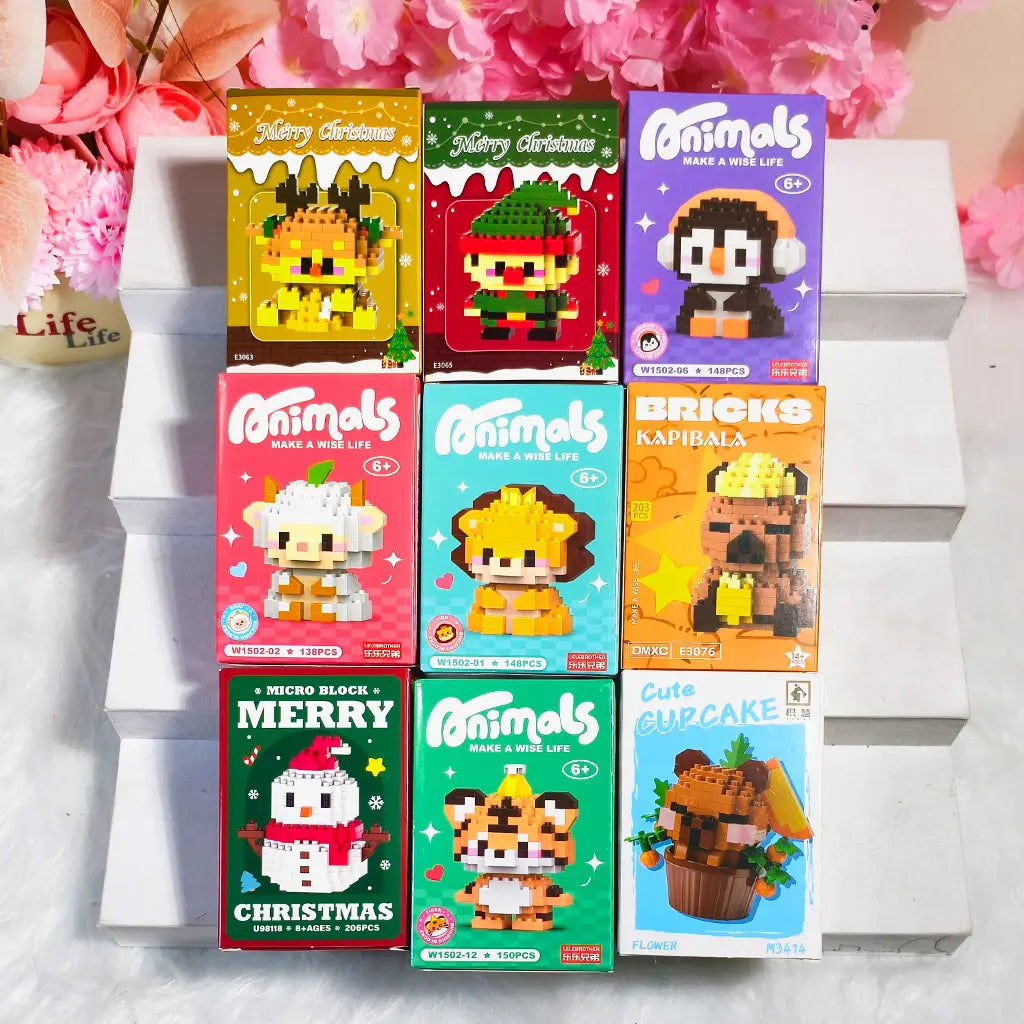 [New Arrival+10% Extra] Micro Building Block Blind Bag - Open in live