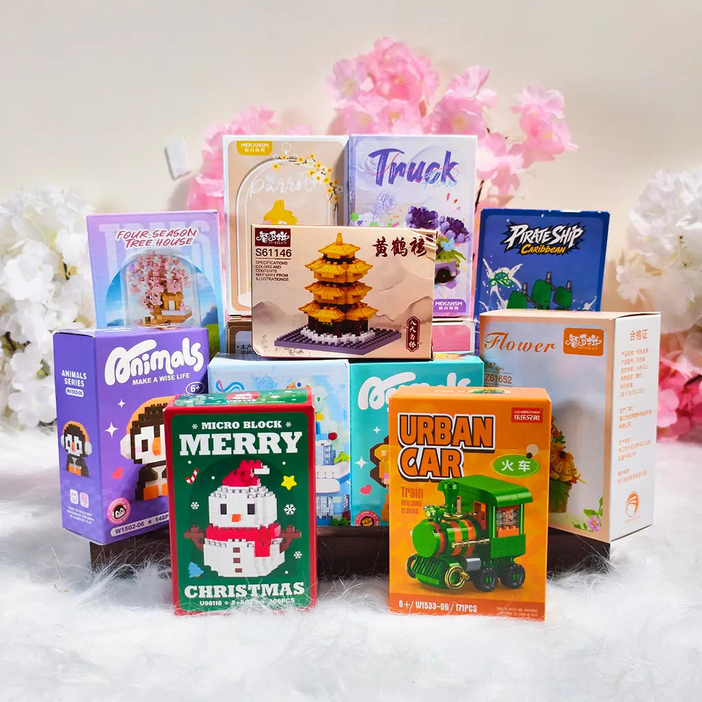 [New Arrival+10% Extra] Micro Building Block Blind Bag - Open in live