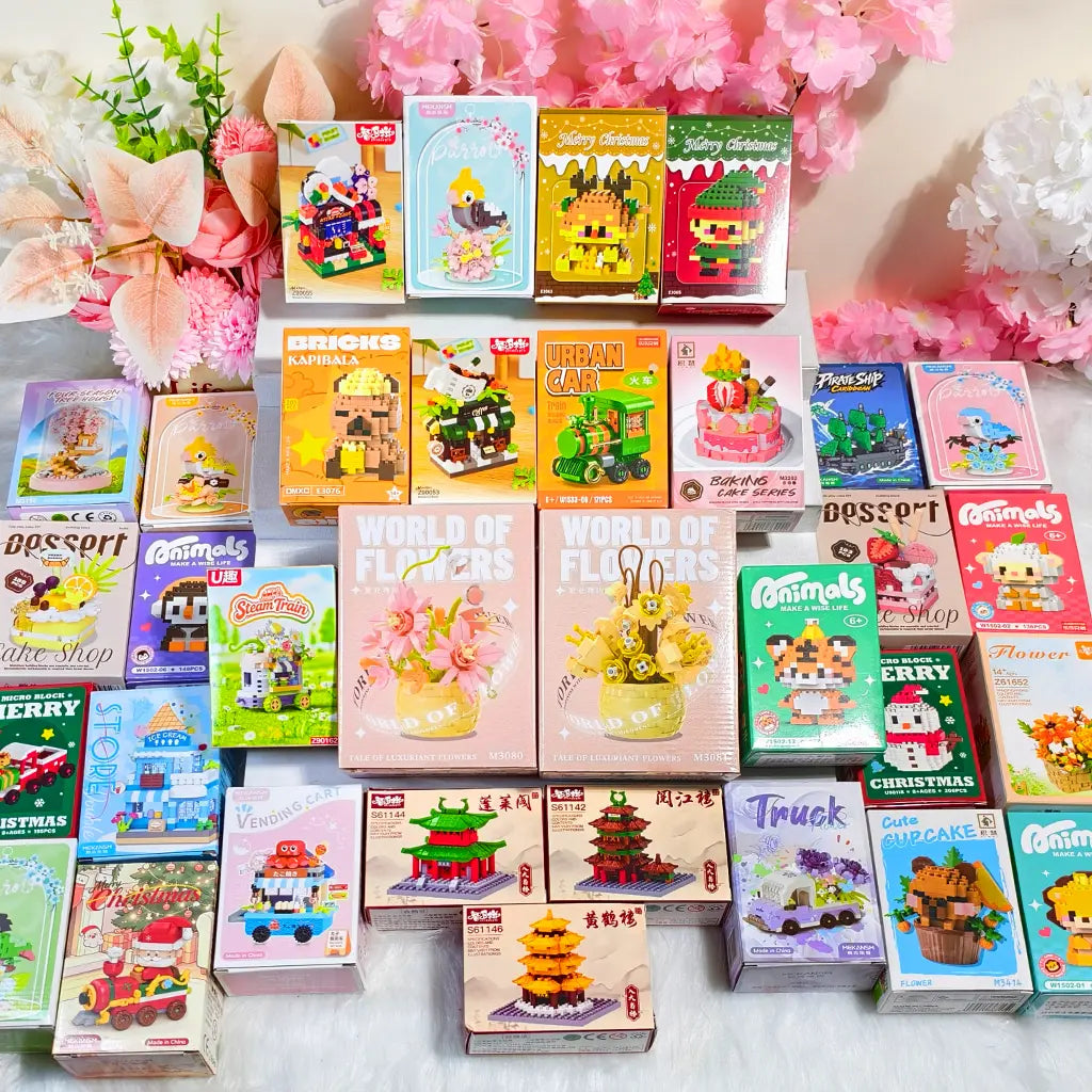 [New Arrival+10% Extra] Micro Building Block Blind Bag - Open in live