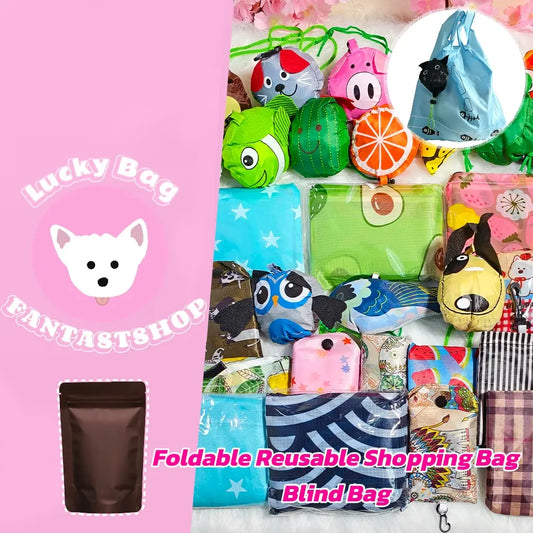 [New Arrival+10% Extra] Foldable Reusable Shopping Bag Blind Bag - Open in live