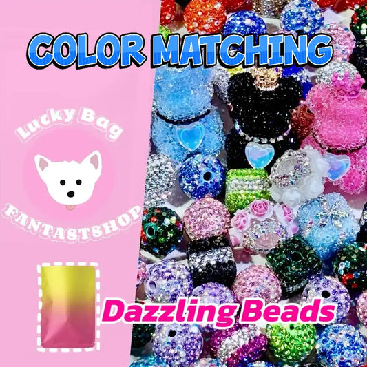 Dazzling Beads Blind Bag for Beadable Pen\ Keychain- Open in live