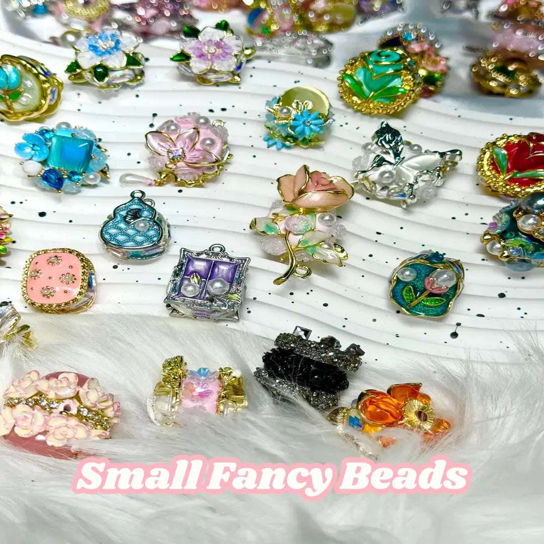 Fancy Beads Blind Bag for Beadable Pen/Keychain - Open in live