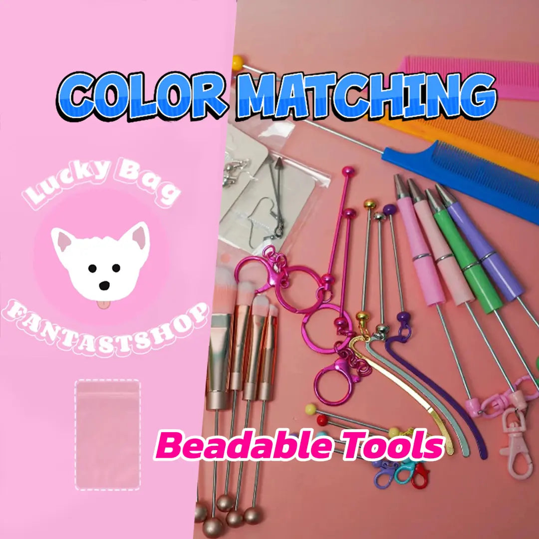 🔥Beadable Tools (Brush/Mirror/Earrings/Clasp)