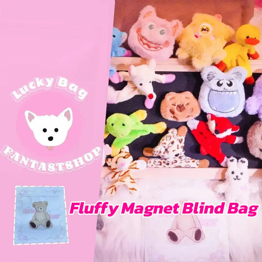 Fluffy Magnet Blind Bag- Open in live