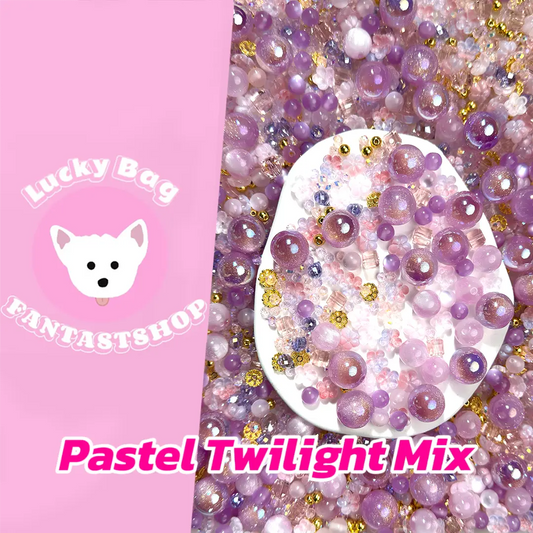 【New Arrival】 Pastel Twilight Mix for Beadable Pen/ Key Chain - Open in live