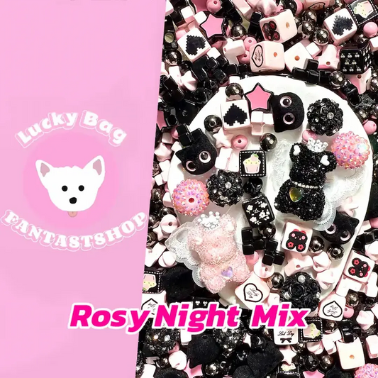 【New Arrival】Rosy Night Mix for Beadable Pen/ Key Chain - Open in live