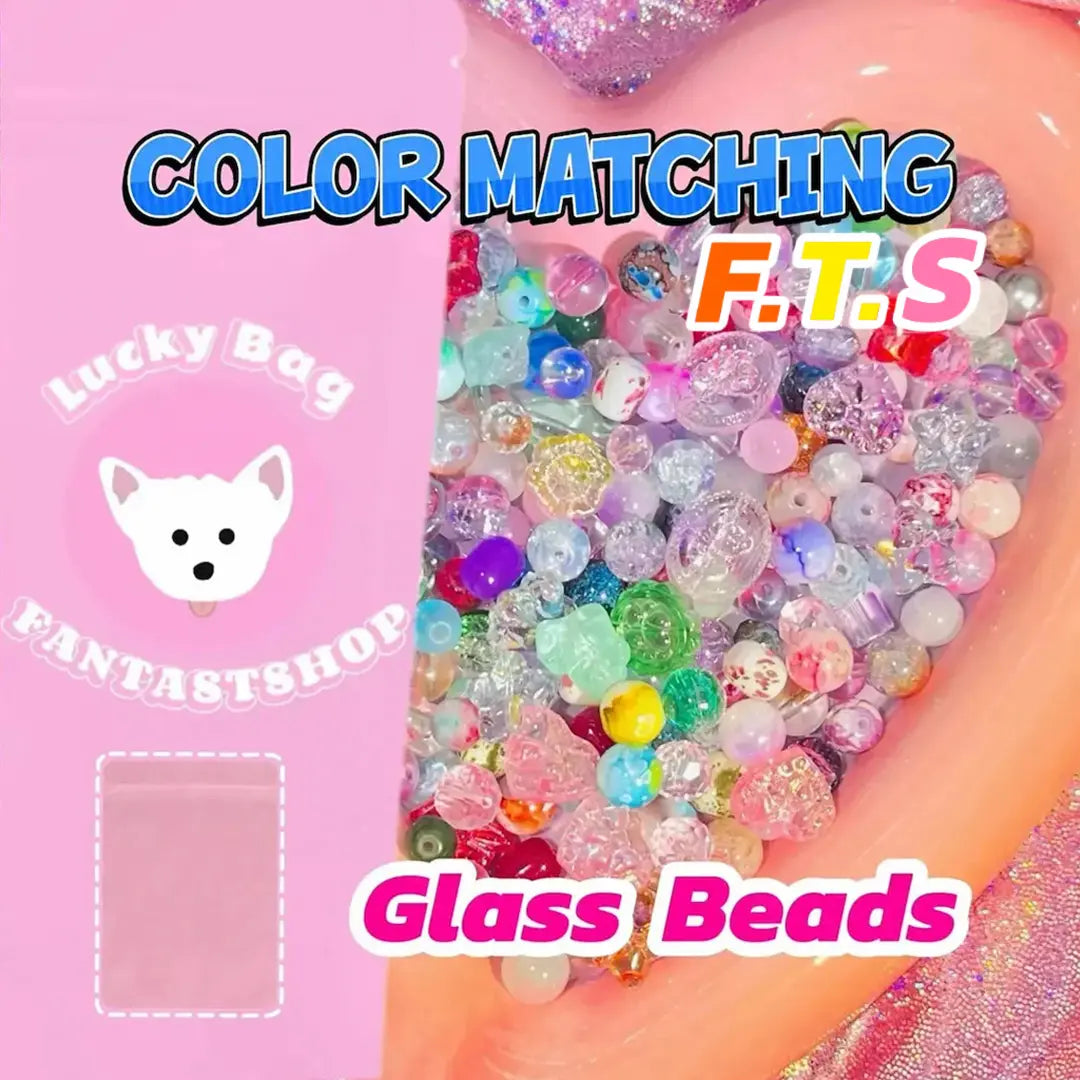【Color Match+Letter Match】DIY Glass Beads Blind Bags for Bracelet - Open in live