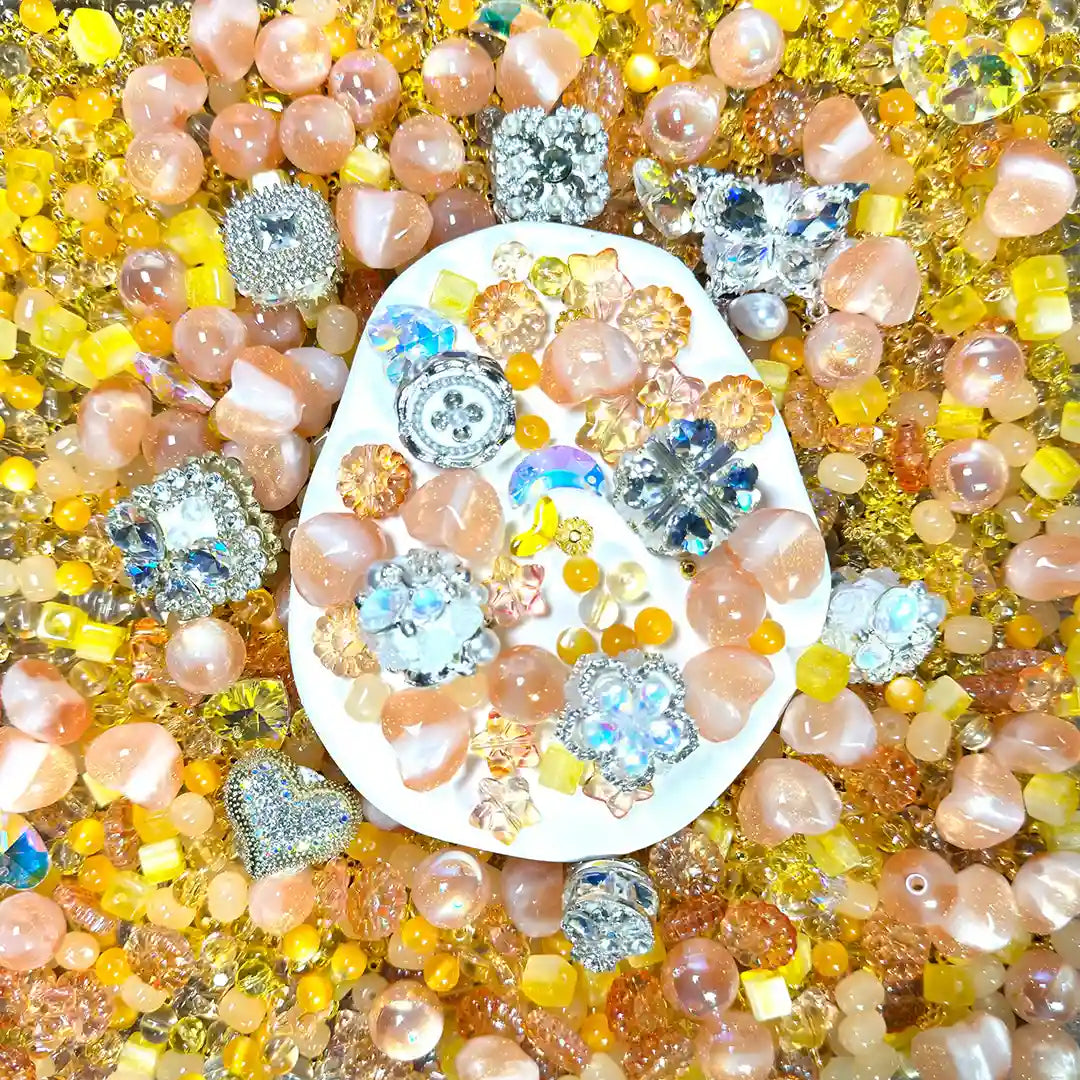 Sunset Daisy Mix for Bracelet/ Key Chain - Open in live