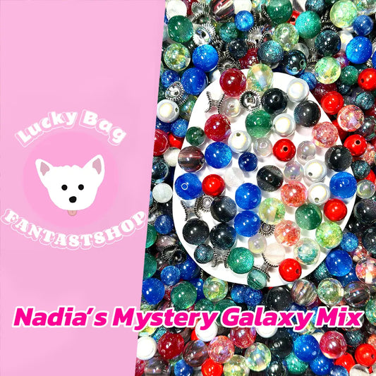 🔥【 Half Bogo+1 Bottle】Nadia‘s Mystery Galaxy Mix for / Key /Phone Chain/Bracelet - Open in live