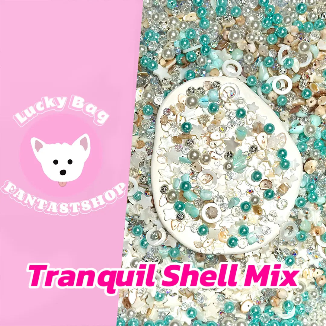 🔥【 Half Bogo+1 Bottle】Tranquil Shell Mix  for / Key /Phone Chain/Bracelet - Open in live