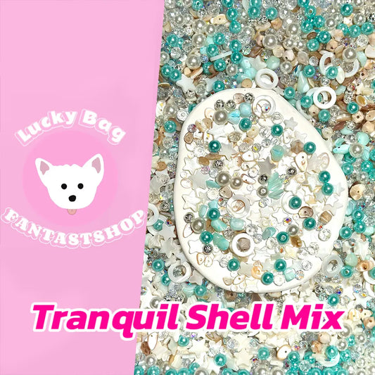 🔥【 Half Bogo+1 Bottle】Tranquil Shell Mix  for / Key /Phone Chain/Bracelet - Open in live