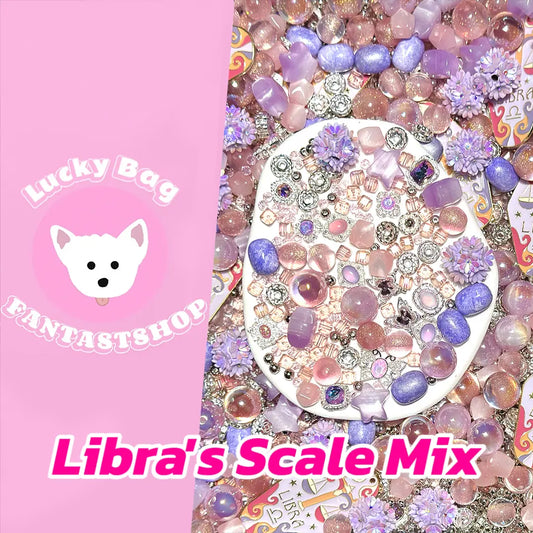 🔥【 Half Bogo+1 Bottle】Libra's Scale Mix For Key /Phone Chain/Bracelet / necklace - Open in live
