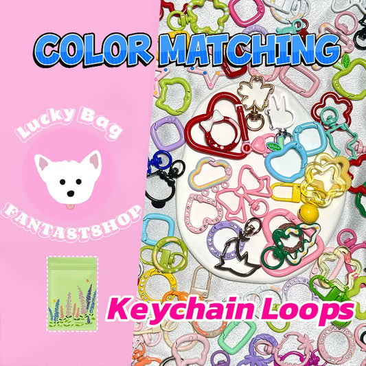 🔥【 New Arrivals 】Keychain Loops Blind Bag for Keychain/phone chain- Open in live