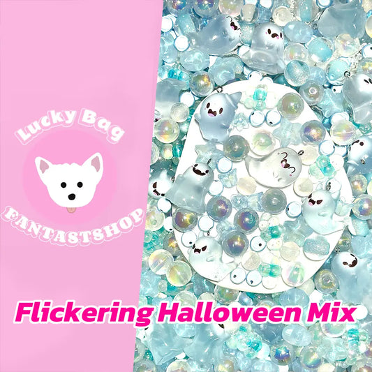 Flickering Halloween Mix for / Bracelet/ Necklace / Keychain/Phone chain- Open in live