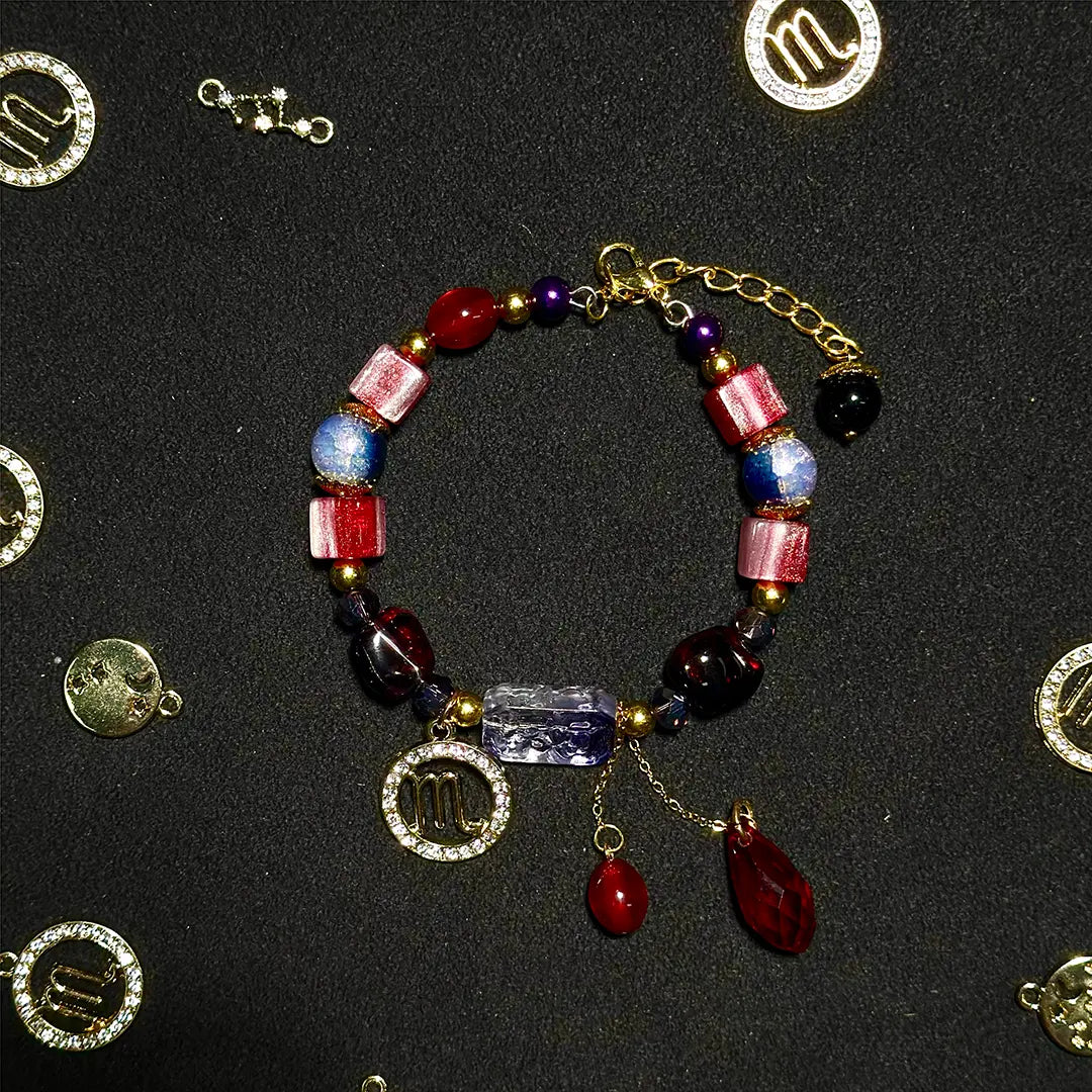 Gilded Scorpio  Mix for / Bracelet/ necklace / Keychain/Phone chain- Open in live