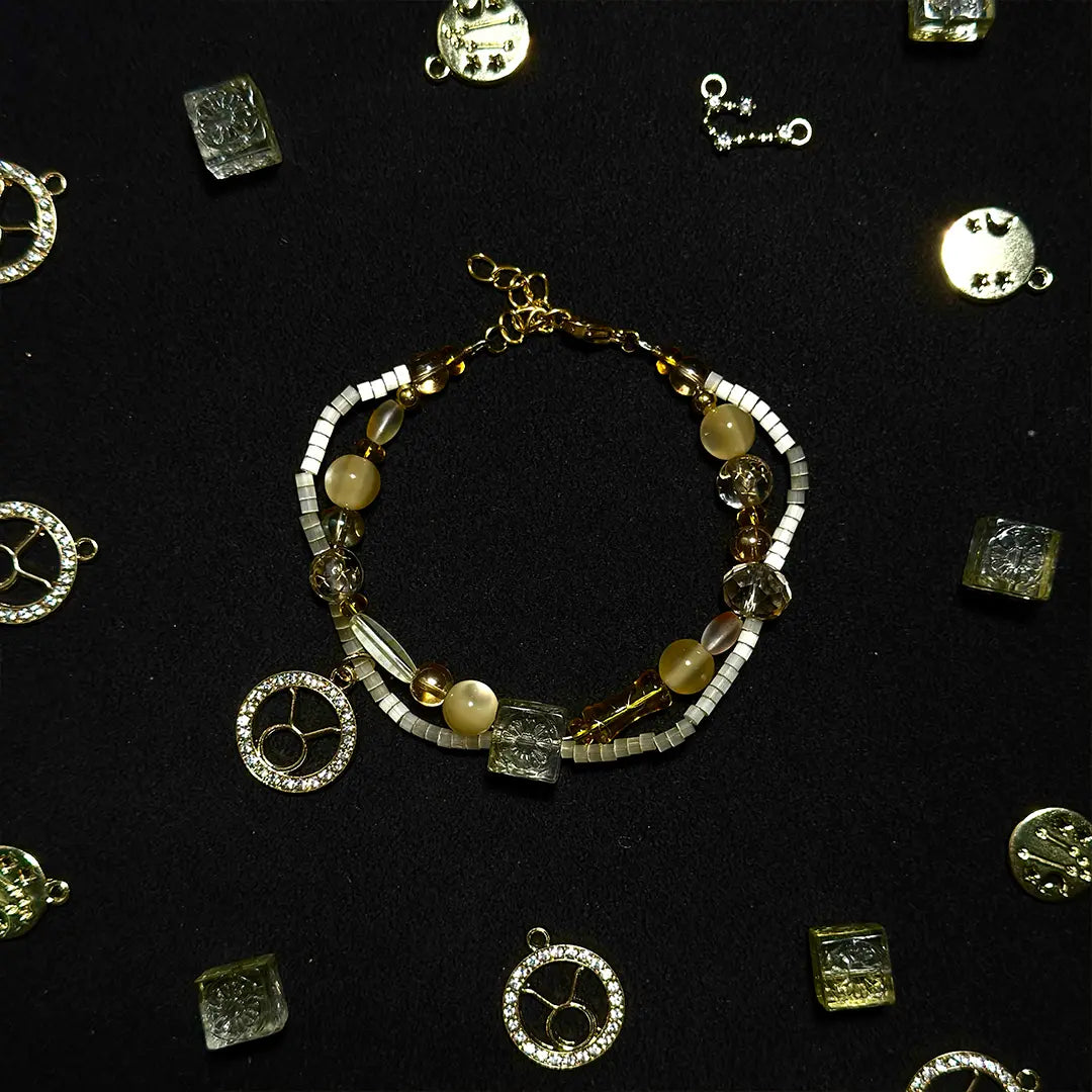 Earthly Taurus Mix  for / Key / Phone Chain/Bracelet- Open in live