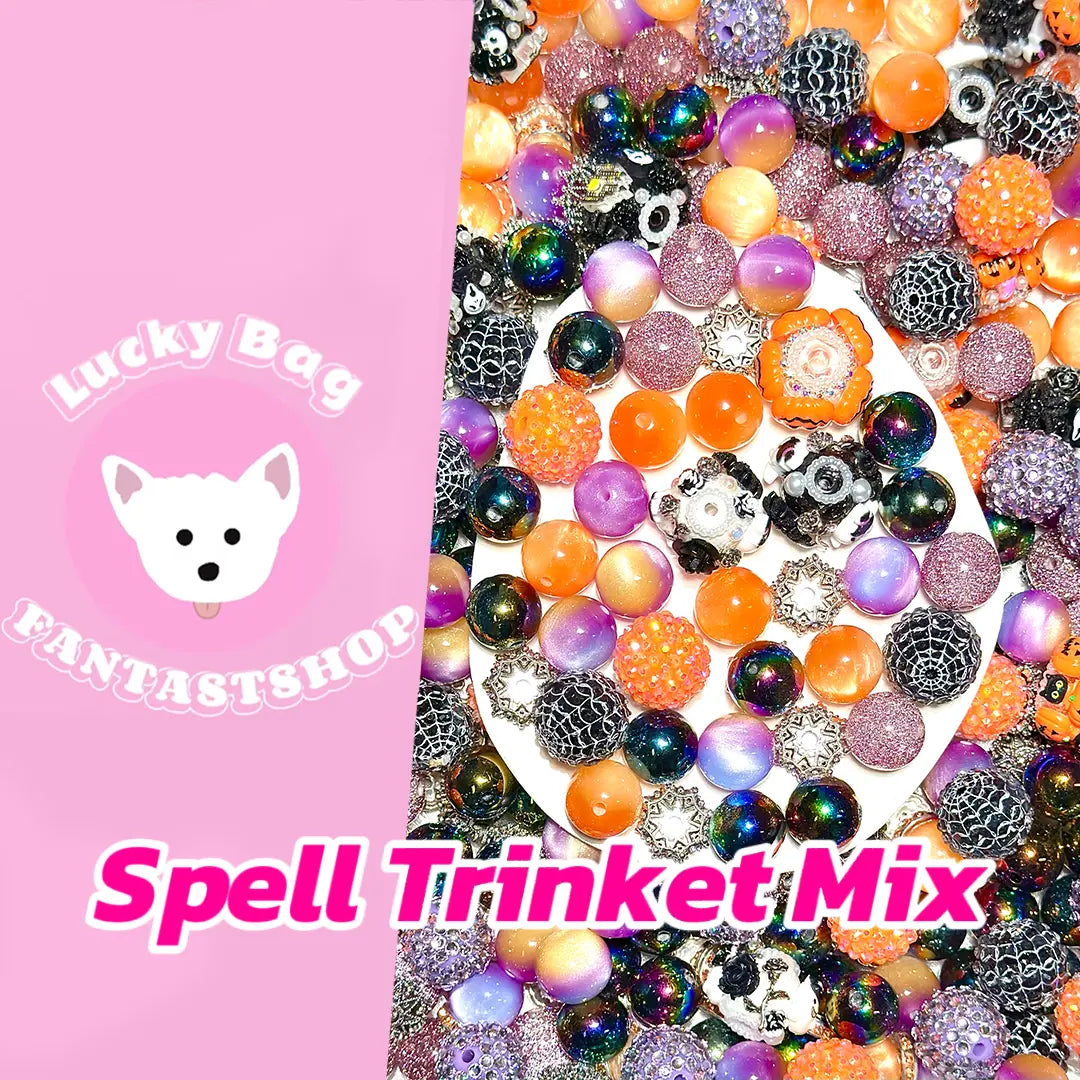Spell Trinket Mix for Key /Phone Chain/Bracelet/Pen/Necklace- Open in live
