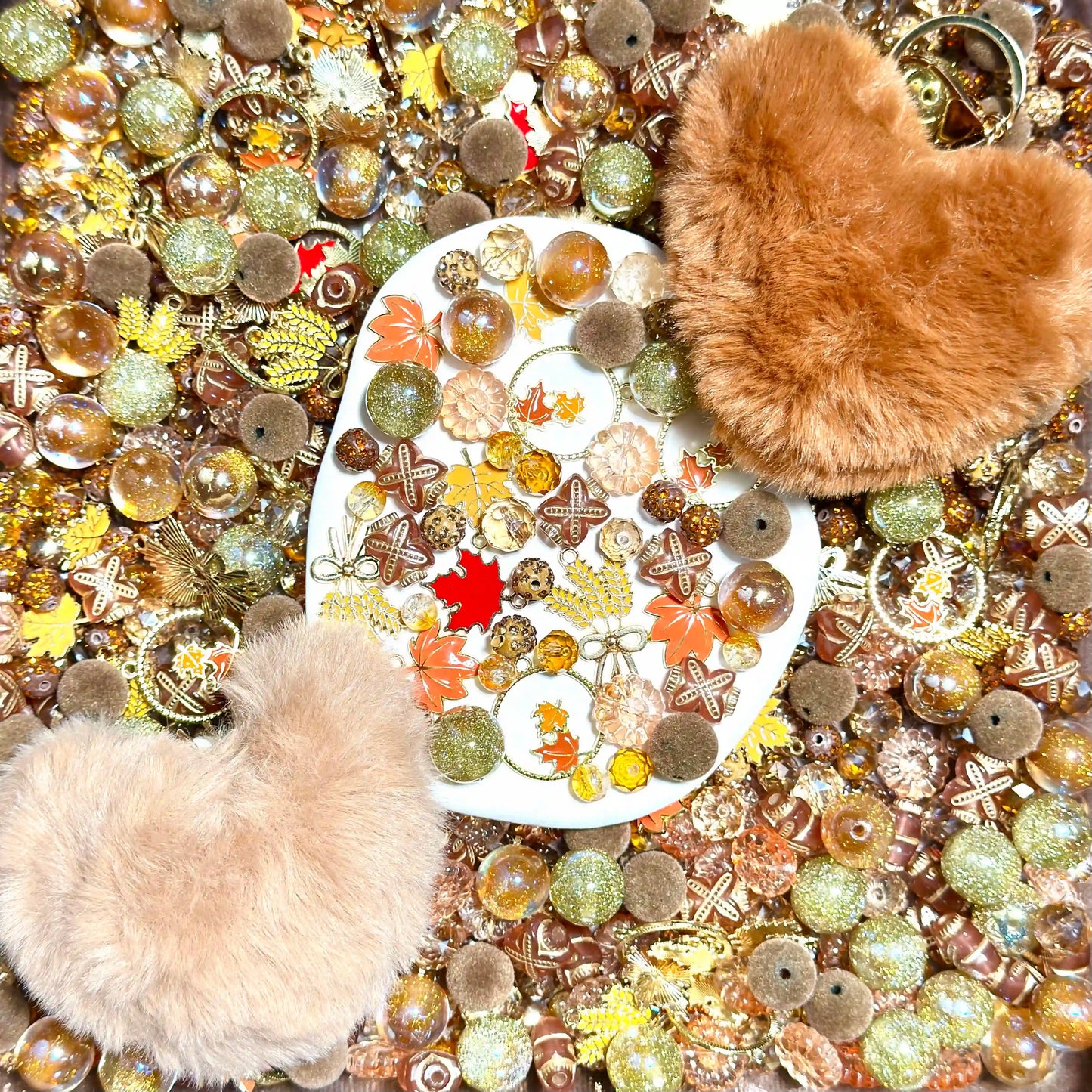 【New Arrival 】The Hi Autumn Gachapon for Beadable Pen\Keychain\Bracelet - Open in live