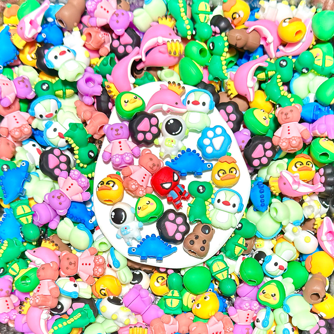 【New Arrival+10% Extra】Pen Cap Beads Blind Bags for Beadable Pen/ Key Chain - Open in live
