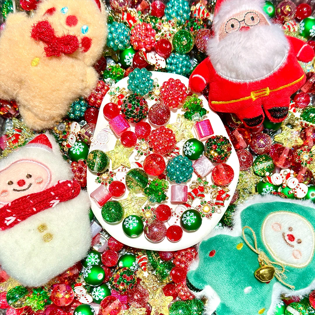 【Pre-sale】Christmas Gachapon for Beadable Pen\Keychain\Bracelet - Open in live