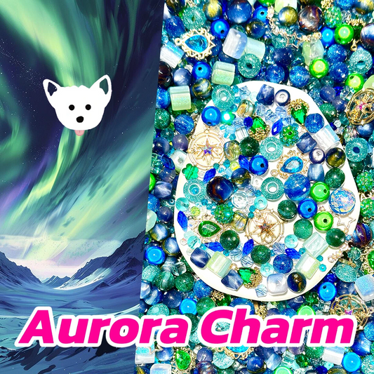 【New Arrival +1 Scoop】【Master】Aurora Charm for Key/Phone Chain/Bracelet/Necklace- Open in live