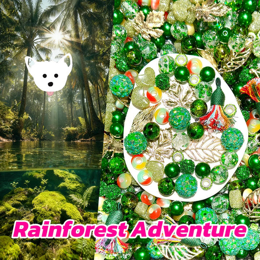【New  Arrival +1 Scoop】Rainforest Adventure for Key/Phone Chain/Bracelet/Necklace- Open in live