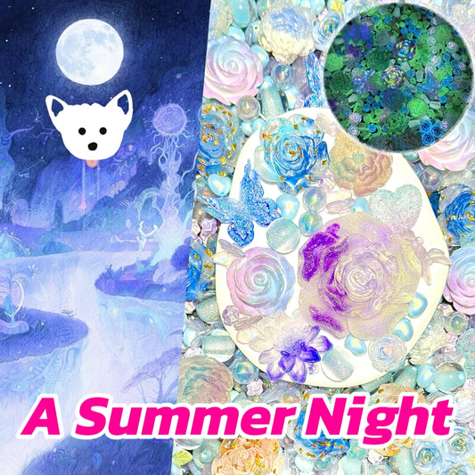 【New Arrival +1 Scoop】【Glowing】A Summer Night  for Key/Phone Chain/Bracelet/Necklace- Open in live