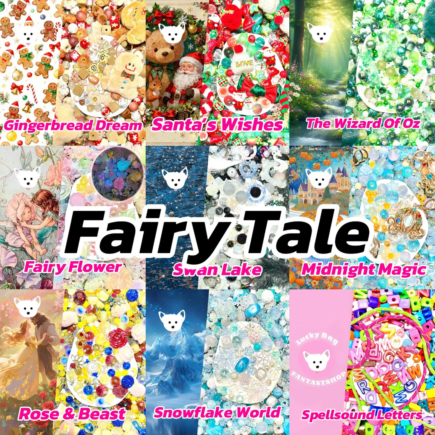 All 9 Fairy Tale Mixes Suit Box Compilations - Open in live
