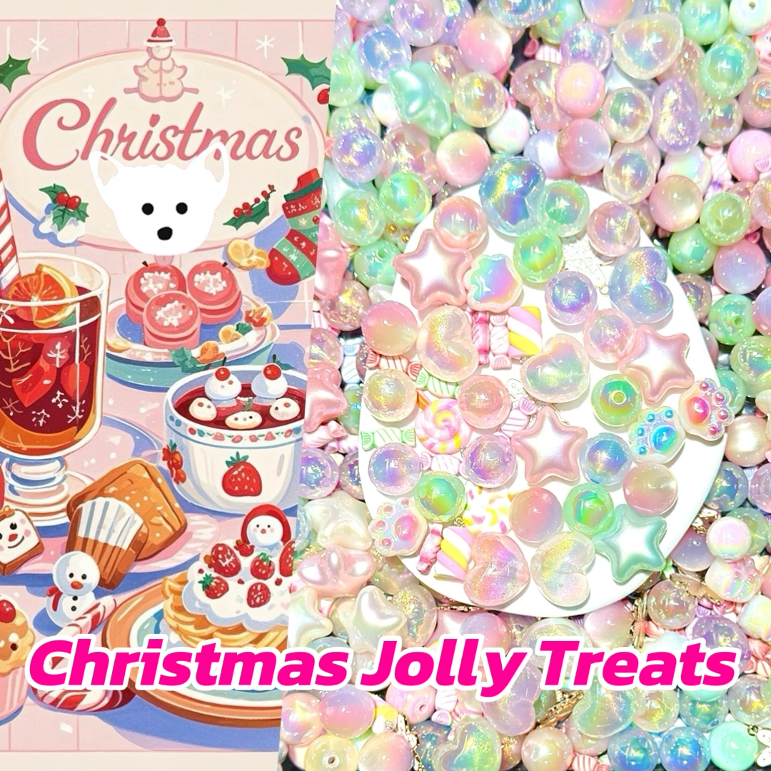 【New Arrival+1 Scoop】【Glowing】Christmas Jolly Treats for Phone Chain/Car Hanging/Pen- Open in live