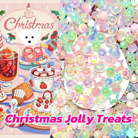 【New Arrival+1 Scoop】【Glowing】Christmas Jolly Treats for Phone Chain/Car Hanging/Pen- Open in live