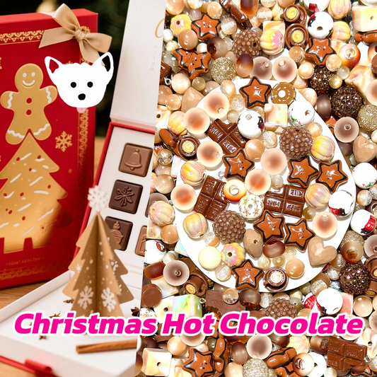 【New Arrival+1 Scoop】 Christmas Hot Chocolate for Phone Chain- Open in live