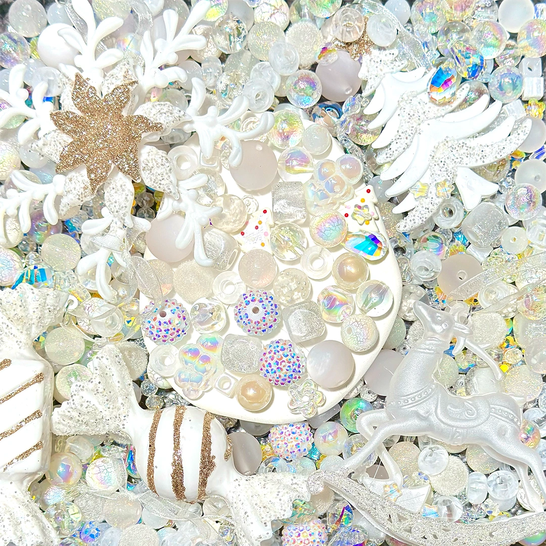 【New Arrival+1 Scoop】【Master】 Snowy Reindeer  for Phone Chain/Car Hanging/Pen- Open in live