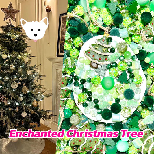 Enchanted Christmas Tree  for Phone Chain/Car Hanging/Pen- Open in live