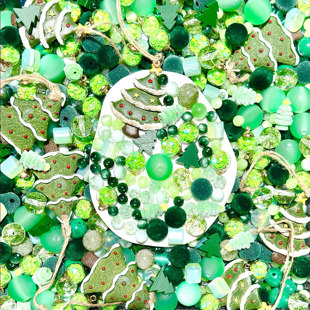 Enchanted Christmas Tree  for Phone Chain/Car Hanging/Pen- Open in live