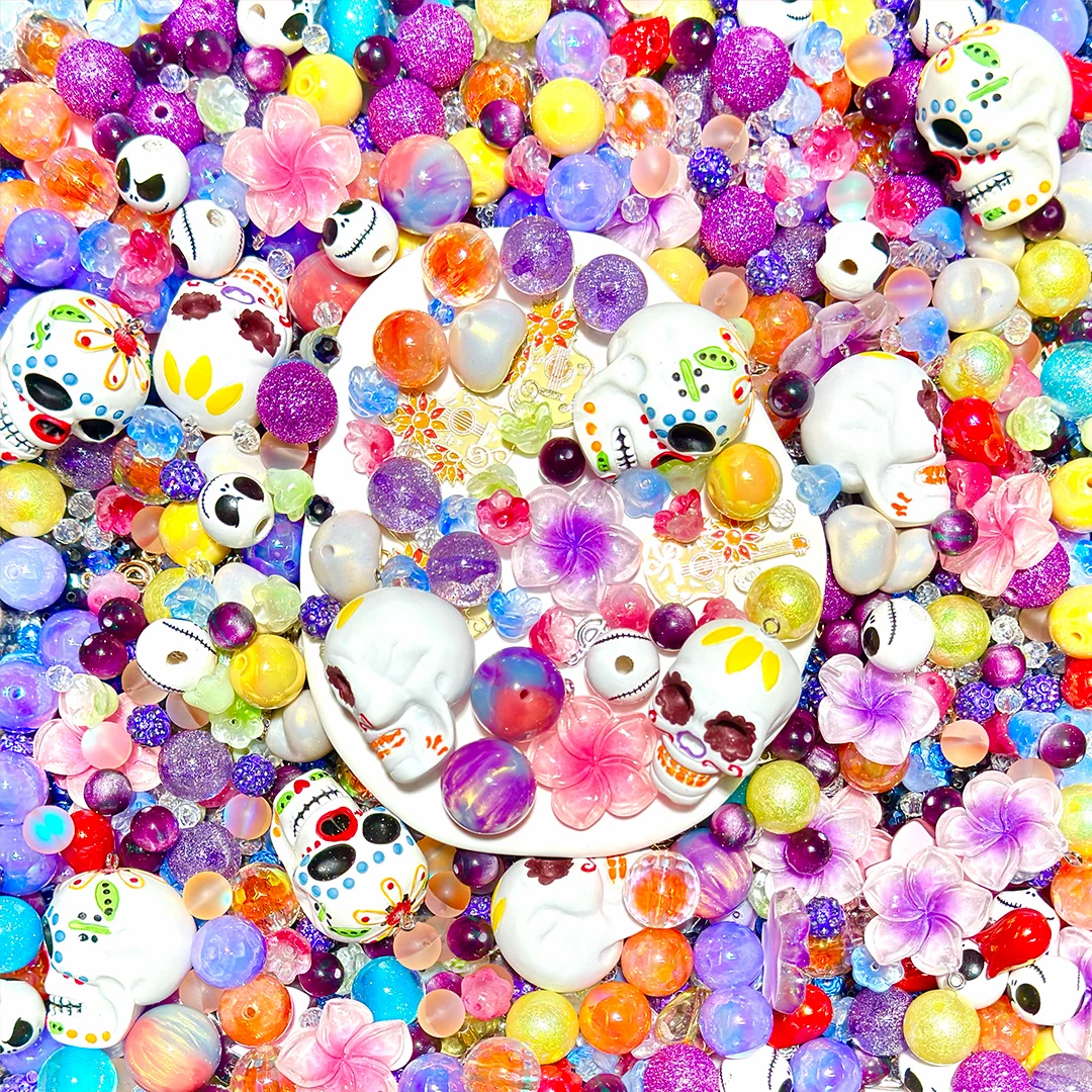 【Master】【Co-Creation with Liliana】Mexican Day of the Dead for Keychain / Car Hanging / Pen- Open in live