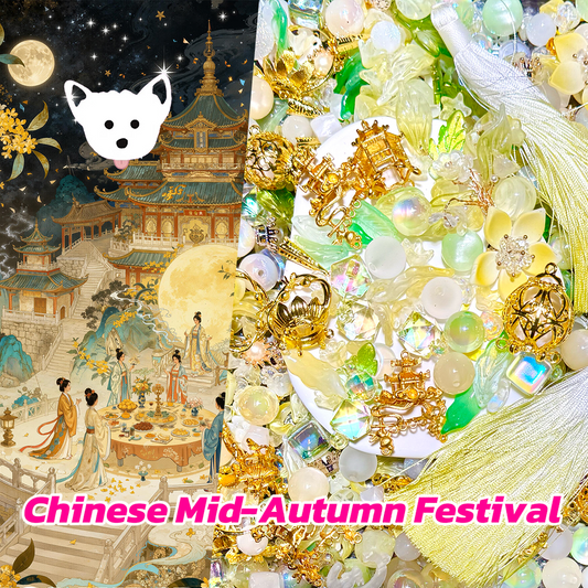 Chinese Mid-Autumn Festival for Car Hanging- Open in live