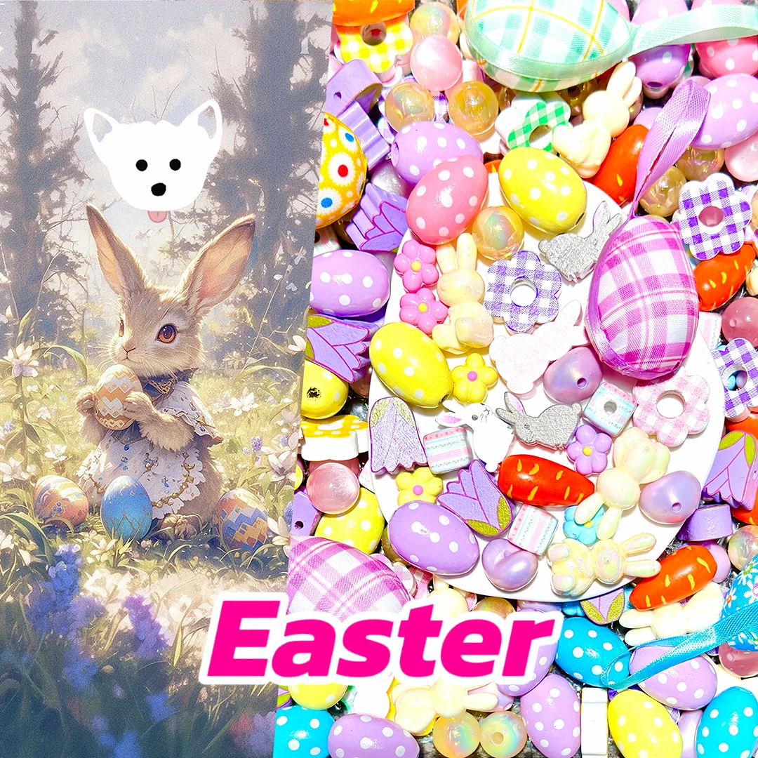 Easter for Bracelect /Keychain - Open in live