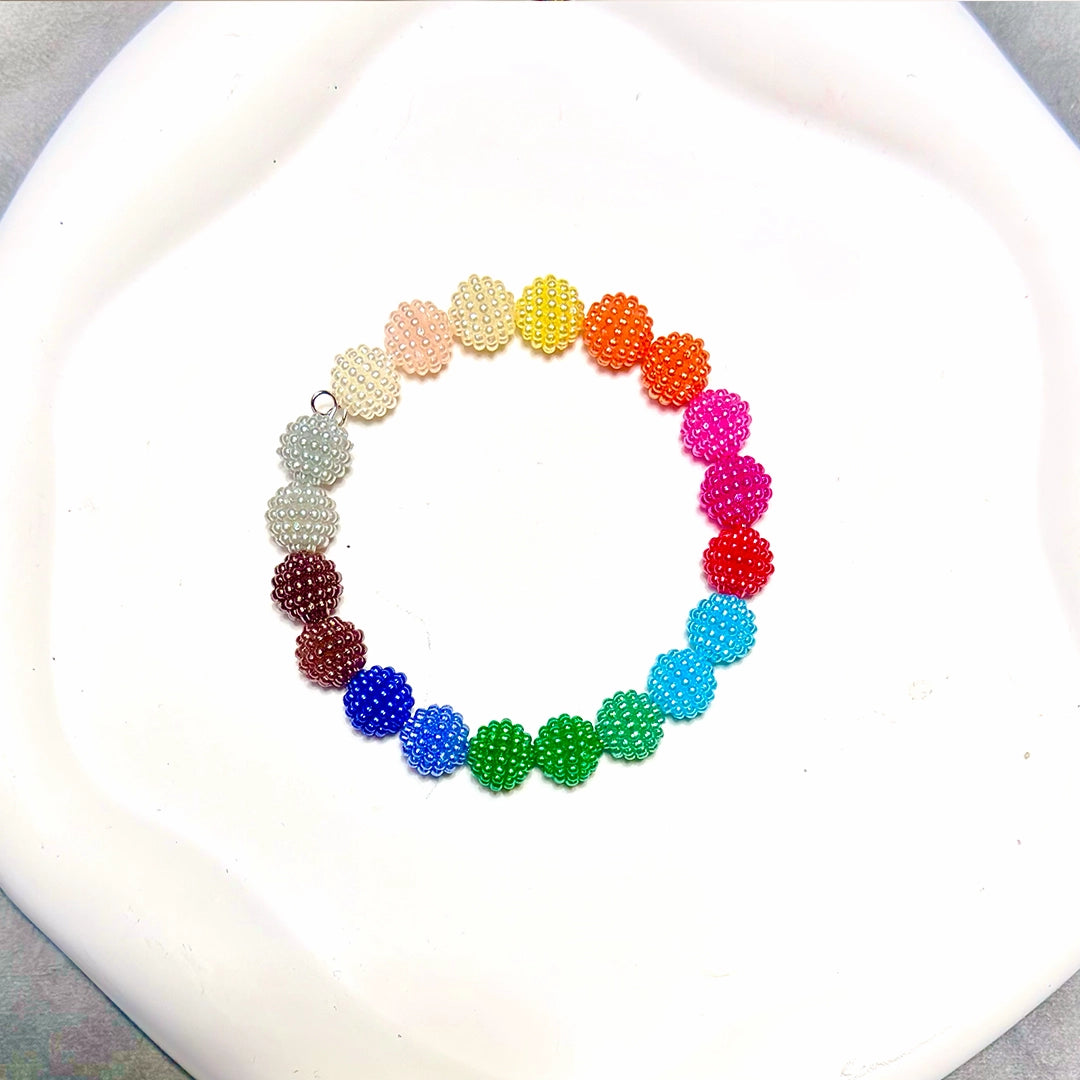 Rotating Pearl for Bracelect / Necklace / Keychain- Open in live