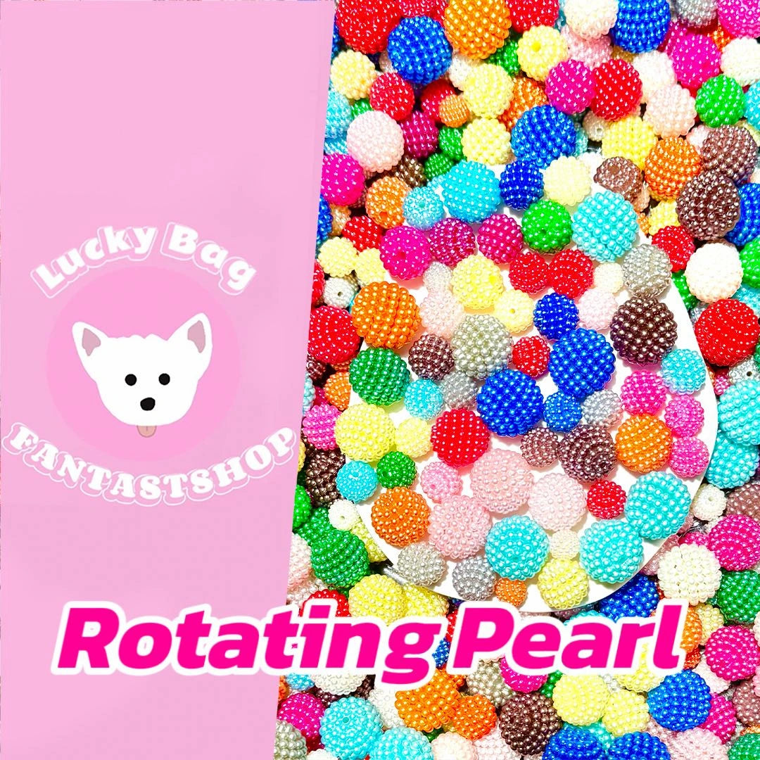 Rotating Pearl for Bracelect / Necklace / Keychain- Open in live
