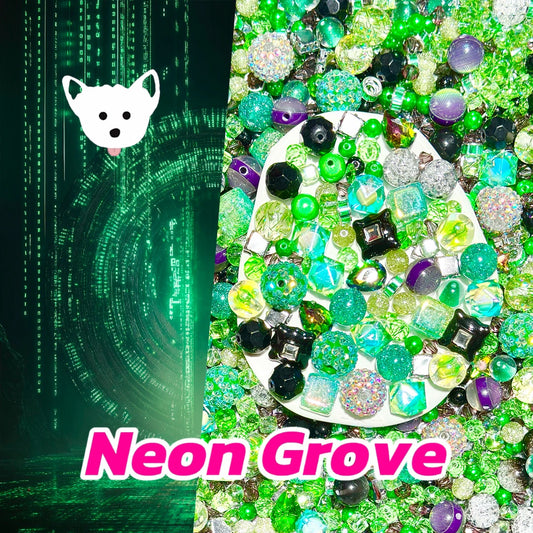 Neon Grove for Bracelet/Key/Phone Chain/Pen- Open in live