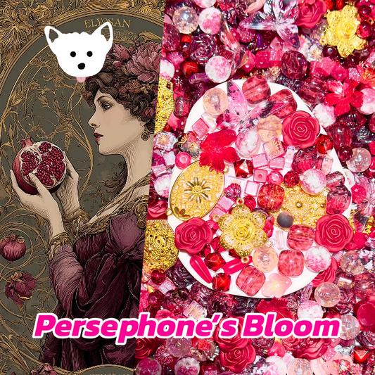 Persephone’s Bloom for Bracelet/necklace/Phone Chain/Pen- Open in live