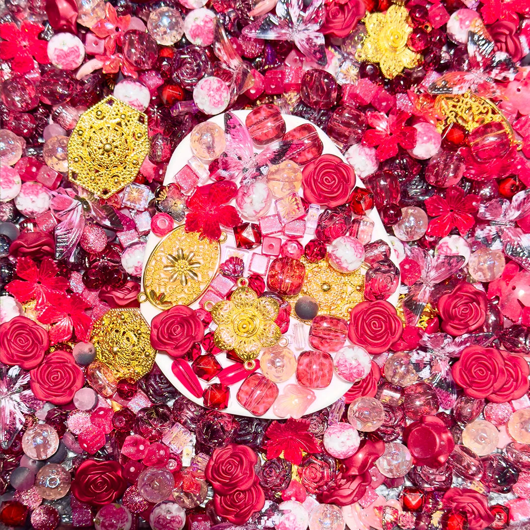 Persephone’s Bloom for Bracelet/necklace/Phone Chain/Pen- Open in live