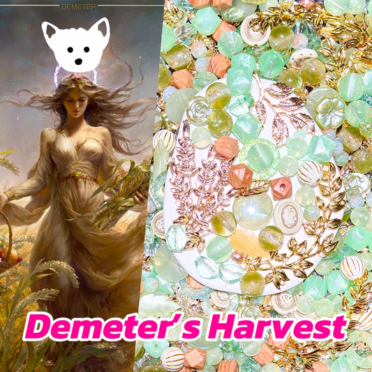 Demeter’s Harvest for Bracelet/necklace/Phone Chain/Pen- Open in live