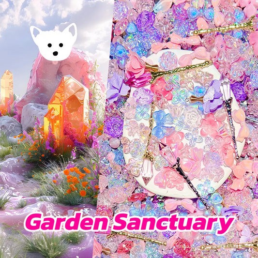【New Arrival+1 Scoop】Garden Sanctuary for Bracelet/Phone Chain- Open in live