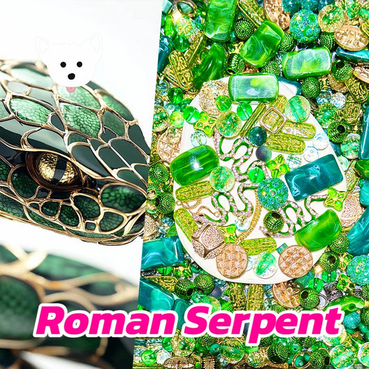 【New Arrival+1 Scoop】Roman Serpent  for Bracelet/Phone Chain- Open in live