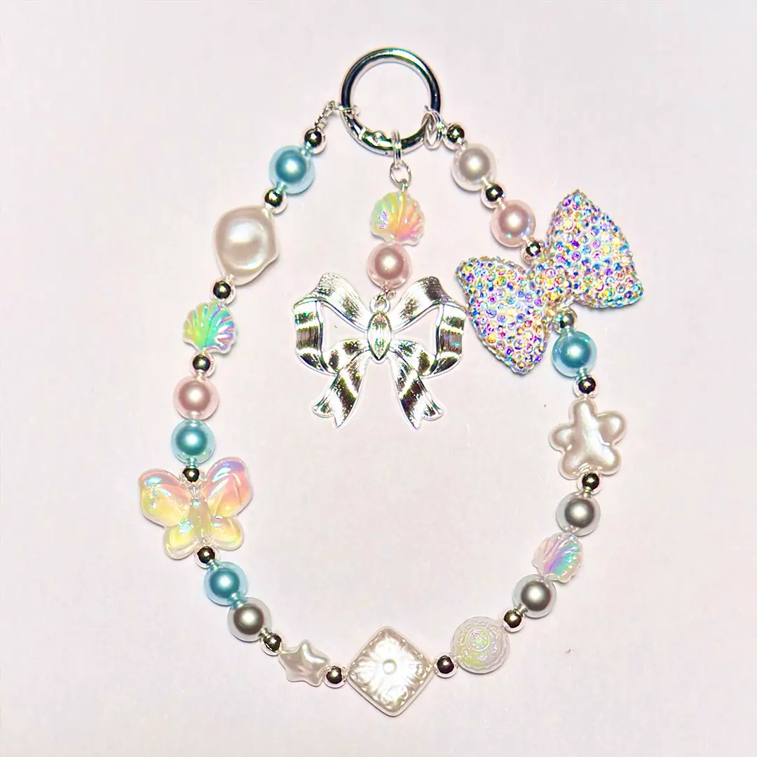 【New Arrival+1 Scoop】Pearl Declaration  for Bracelet/Phone Chain- Open in live