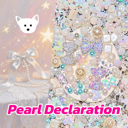 【New Arrival+1 Scoop】Pearl Declaration  for Bracelet/Phone Chain- Open in live
