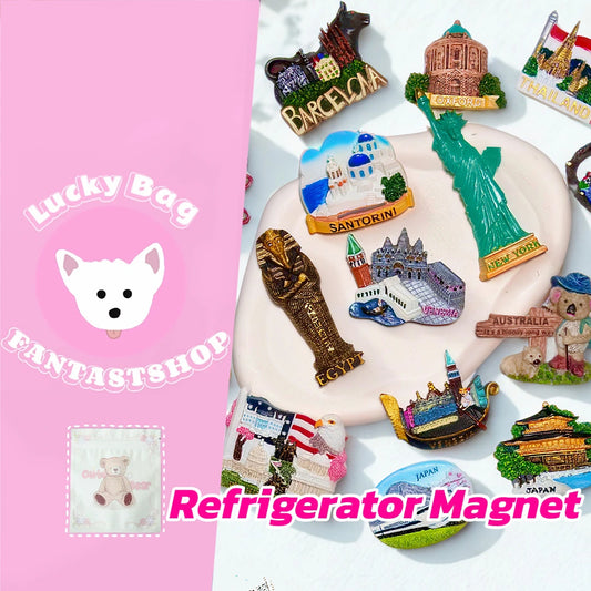 Refrigerator Magnet Beads Blind Bag- Open in live